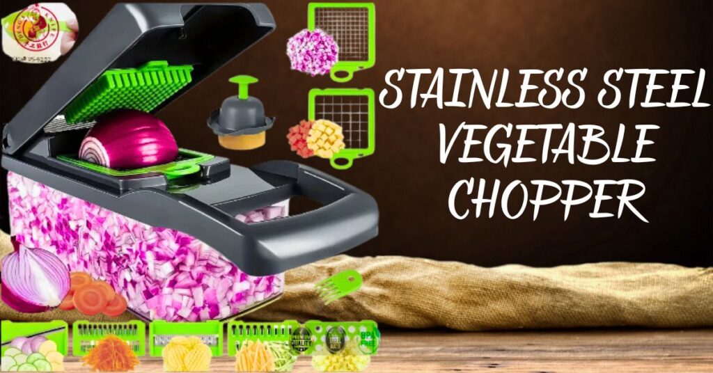 stainless steel vegetable chopper