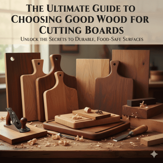 Good Wood for Cutting Boards