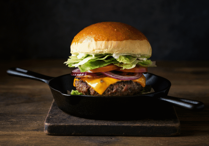Cast Iron Skillet Hamburger