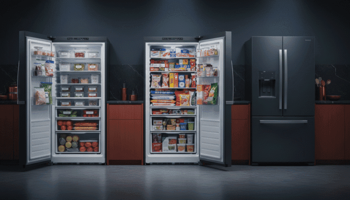 Upright Whirlpool Freezers
