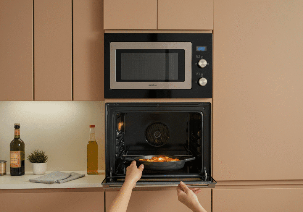 Wall Oven and Microwave Combo