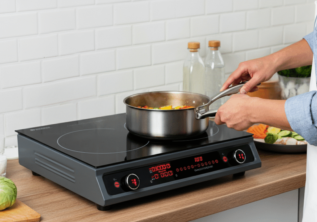 commercial induction cooktop