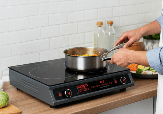 commercial induction cooktop