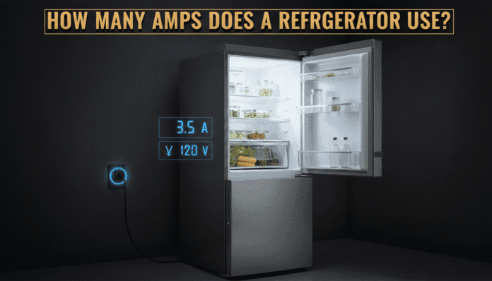 How Many Amps Does a Refrigerator Use?