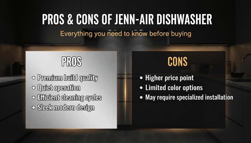 Jenn Air Dishwasher
