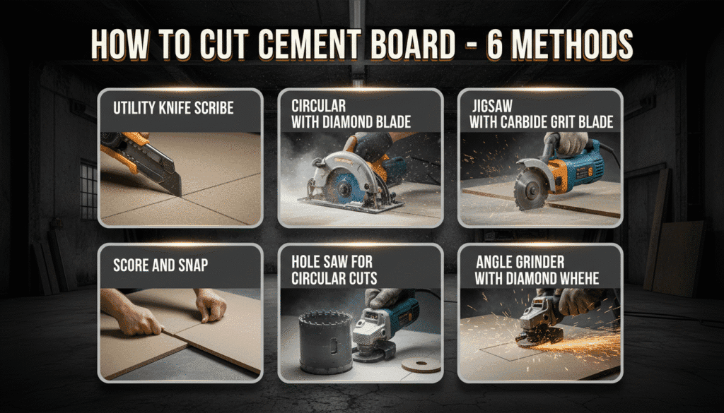 How to Cut Cement Board