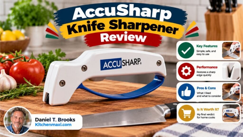 AccuSharp Knife Sharpener Review: Results, Pros, Cons & Verdict