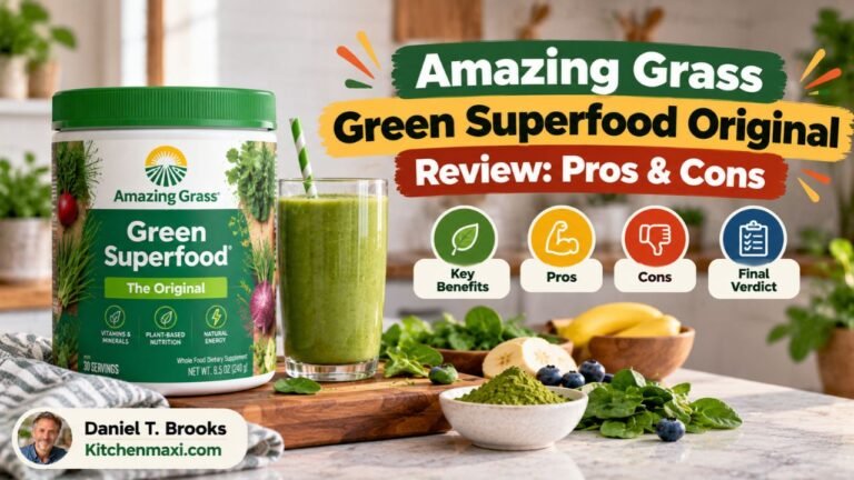 Amazing Grass Green Superfood Original Review: Pros & Cons