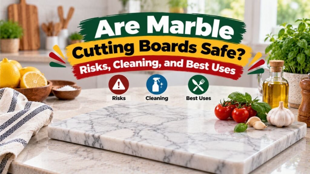 Are Marble Cutting Boards Safe? Risks, Cleaning, and Best Uses