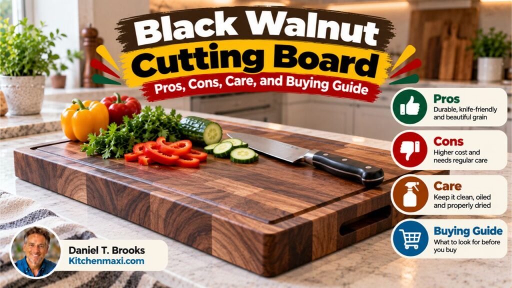 Black Walnut Cutting Board: Pros, Cons, Care, and Buying Guide