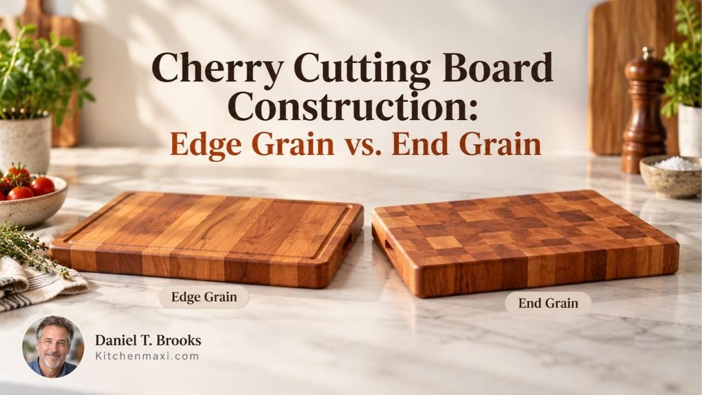Cherry Cutting Board Construction: Edge Grain vs. End Grain