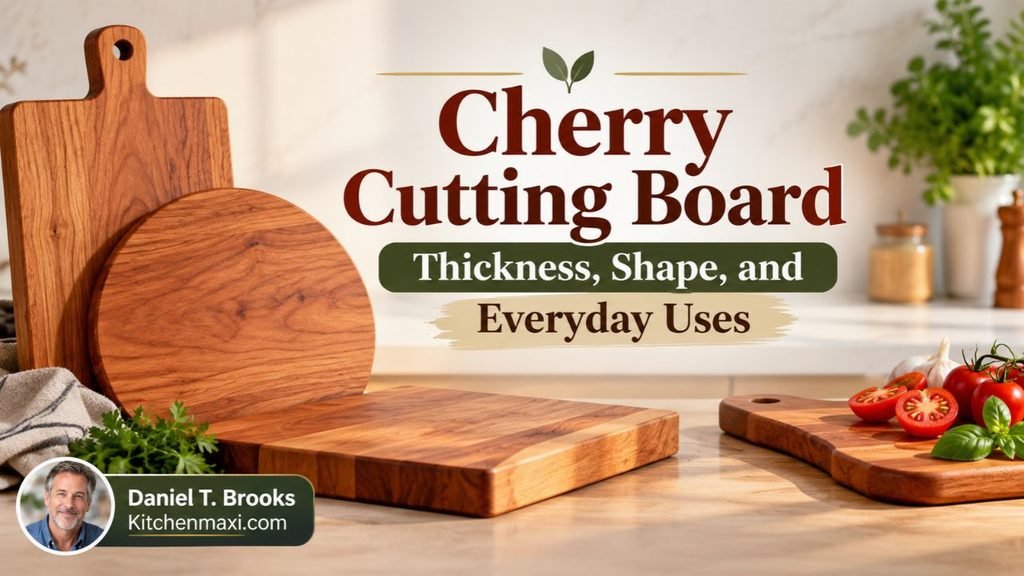 Cherry Cutting Board Thickness, Shape, and Everyday Uses