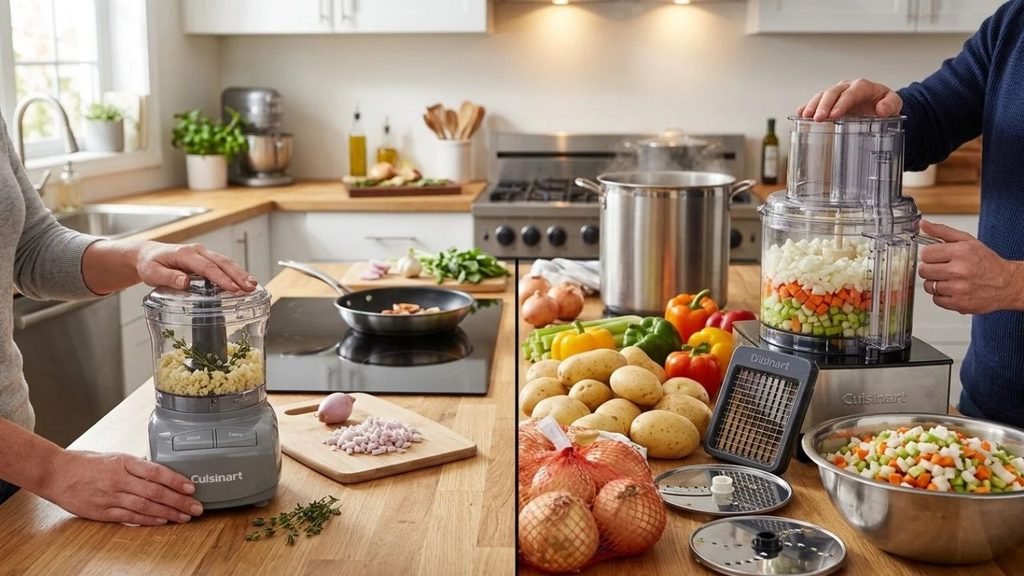 Choose Vegetable Chopper Capacity by Your Usual Batch