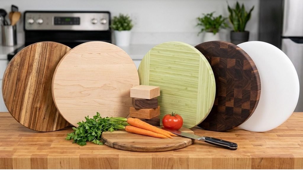 Choosing a Round Cutting Board Material