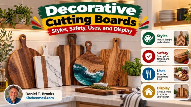 Decorative Cutting Boards: Styles, Safety, Uses, and Display