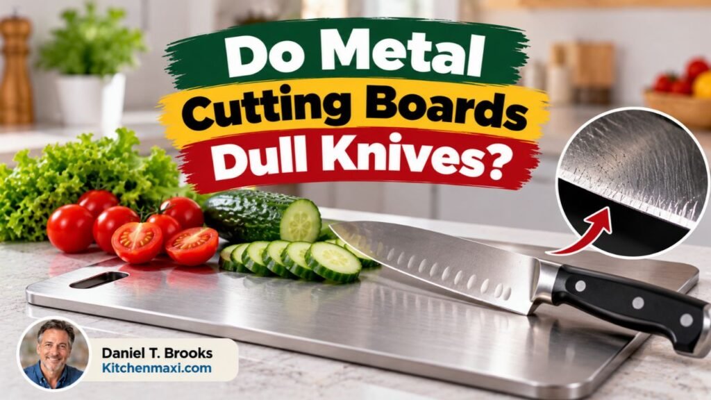 Do Metal Cutting Boards Dull Knives? Edge Wear and Better Options