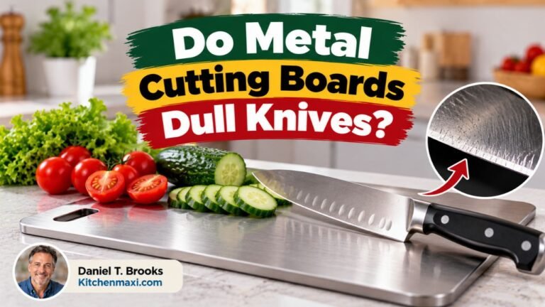Do Metal Cutting Boards Dull Knives? Edge Wear and Better Options