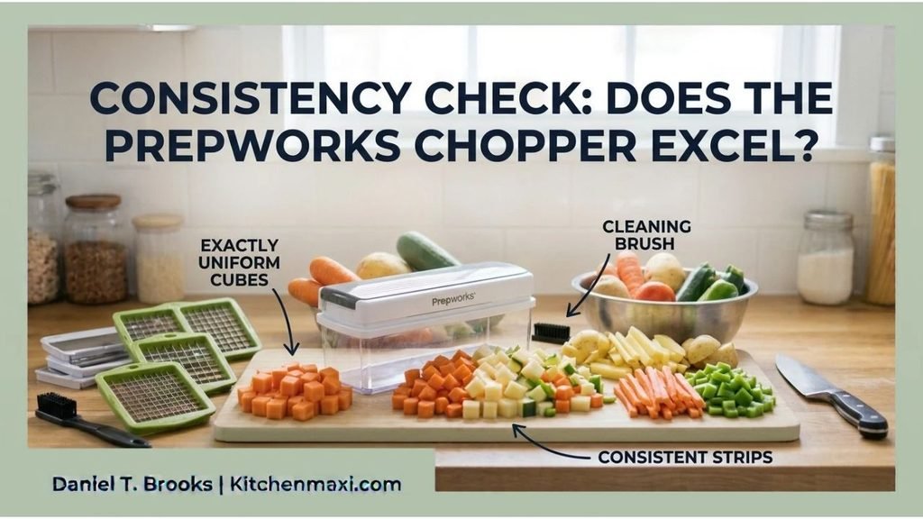 Does the Prepworks Chopper Produce Even Pieces?