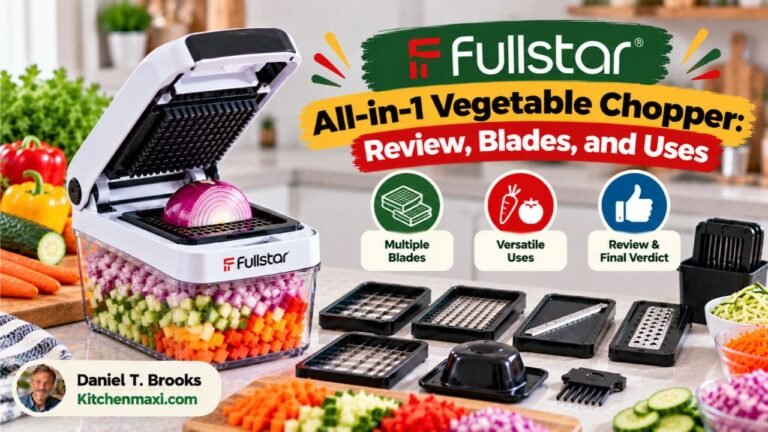Fullstar All-in-1 Vegetable Chopper: Review, Blades, and Uses