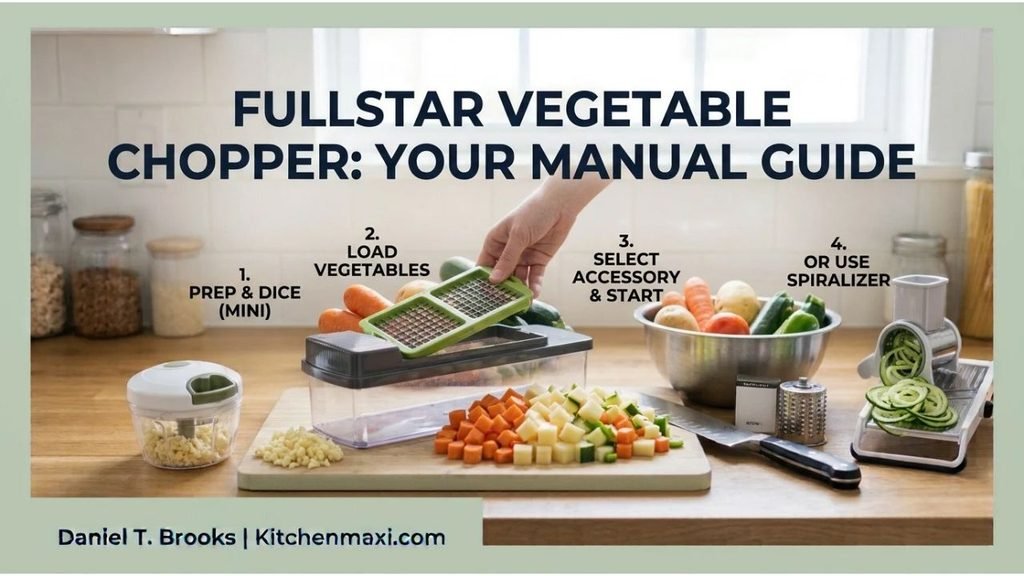 Fullstar Vegetable Chopper Manual: How to Use It