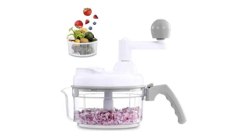 Geedel 3-Cup Hand Food Chopper: Best for Chopped Mixtures