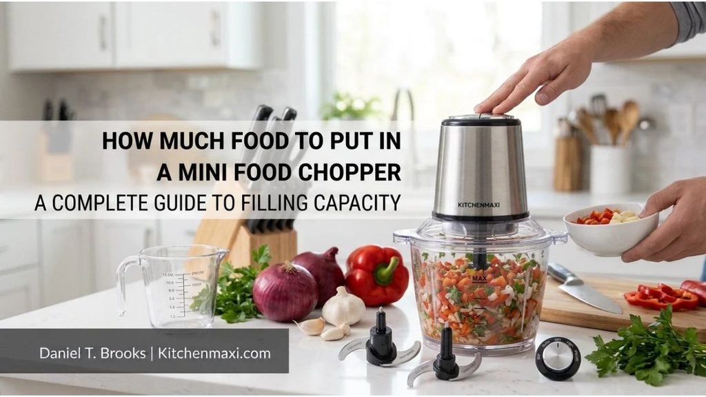 How Much Food to Put in a Mini Food Chopper