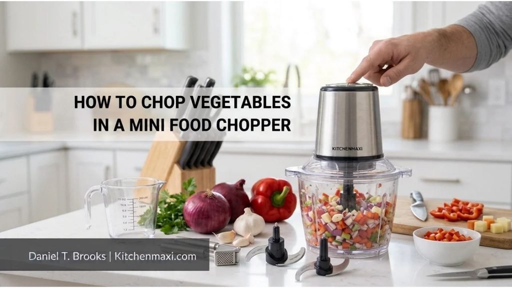 How to Chop Vegetables in a Mini Food Chopper
