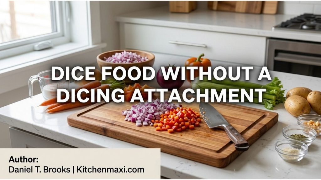 How to Dice Food Without a Dicing Attachment