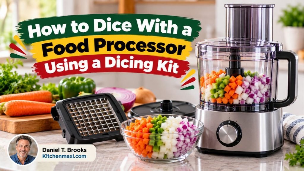 How to Dice With a Food Processor Using a Dicing Kit