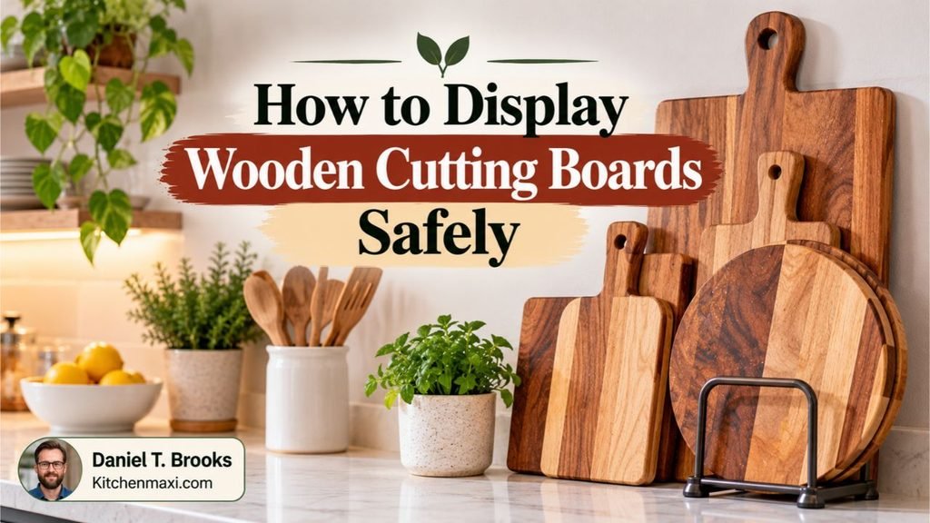 How to Display Wooden Cutting Boards Safely