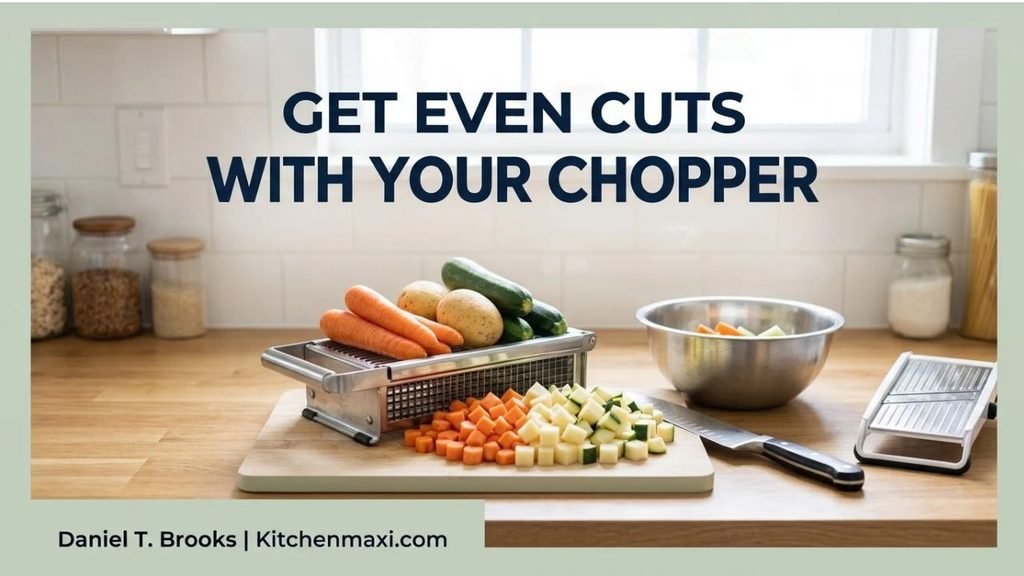 How to Get Even Cuts With a Vegetable Chopper