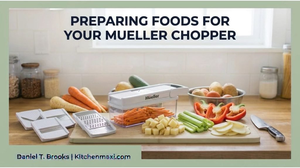 How to Prepare Different Foods for a Mueller Chopper