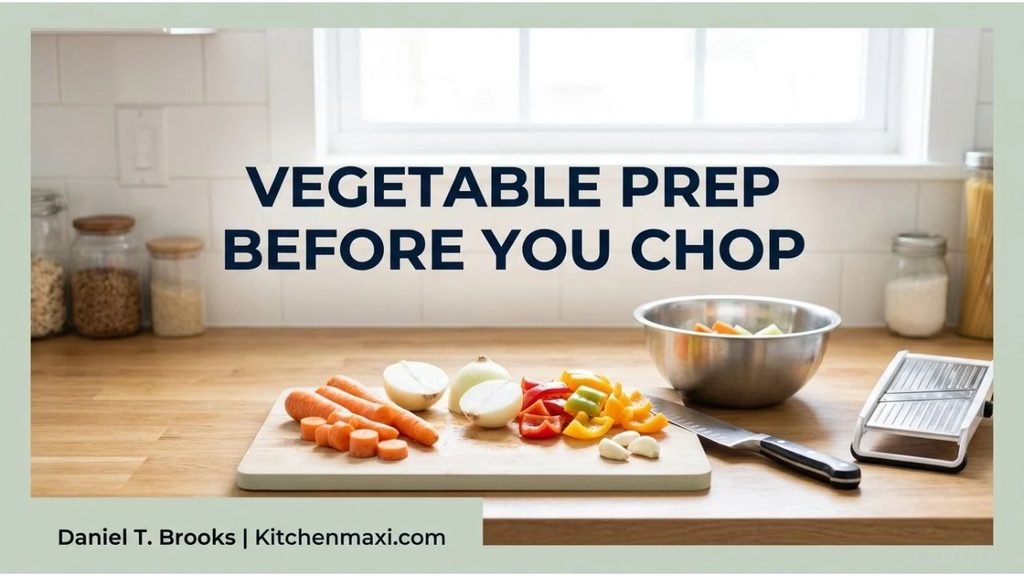 How to Prepare Vegetables Before Using a Chopper