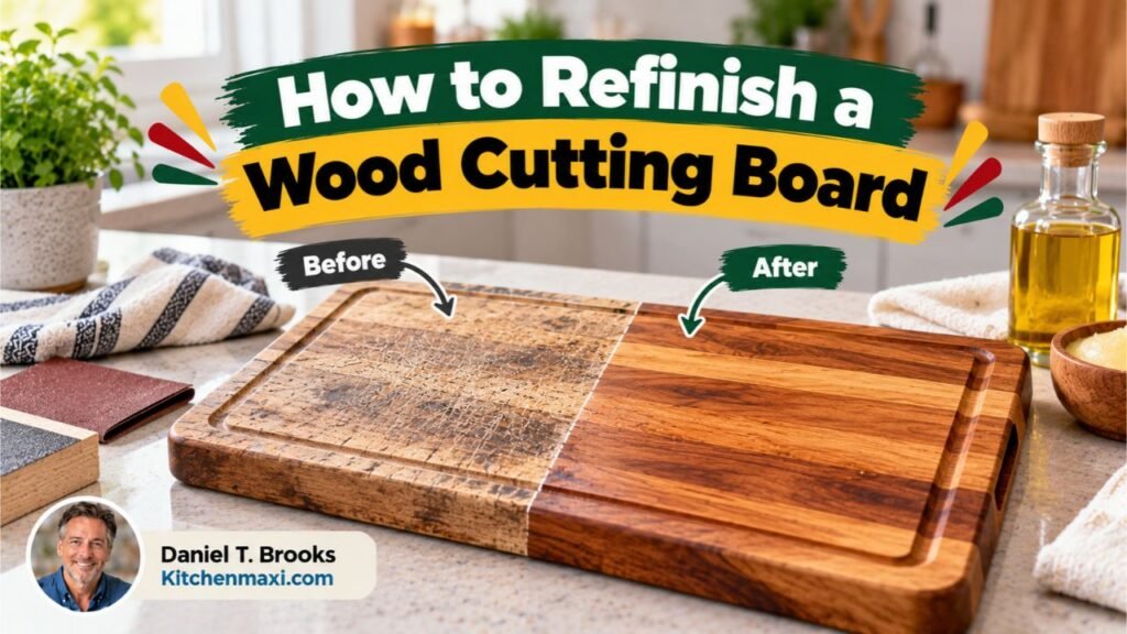 How to Refinish a Wood Cutting Board: Steps for a Smooth Surface