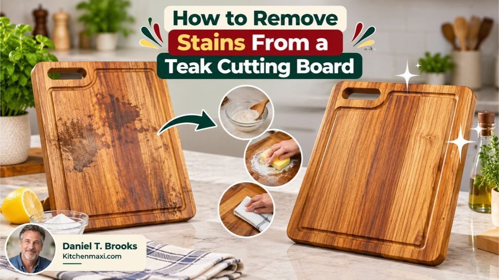 How to Remove Stains From a Teak Cutting Board
