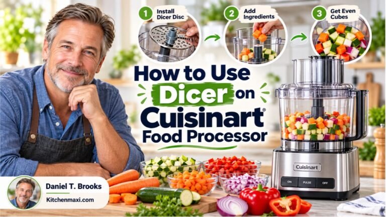 How to Use Dicer on Cuisinart Food Processor: Step-by-Step Guide