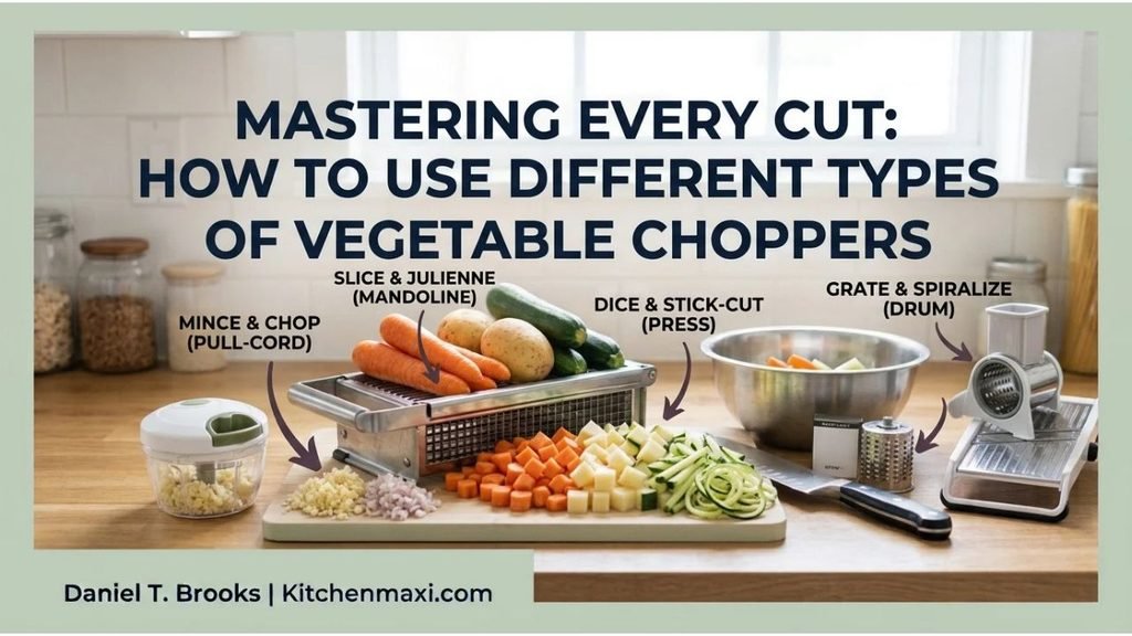 How to Use Different Types of Vegetable Choppers