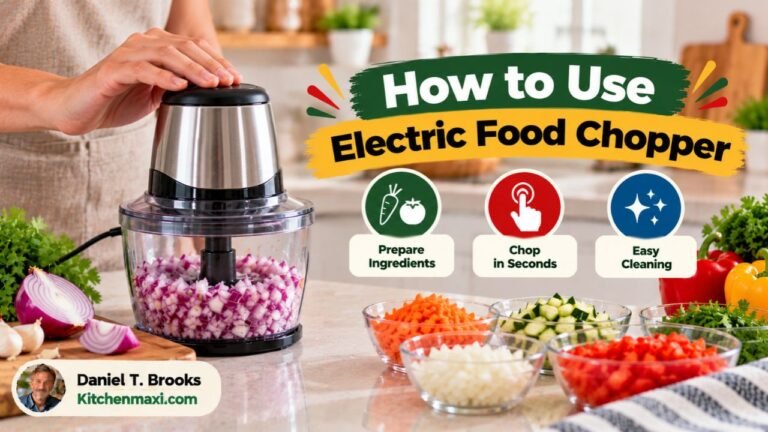 How to Use Electric Food Chopper Appliances for Even Results