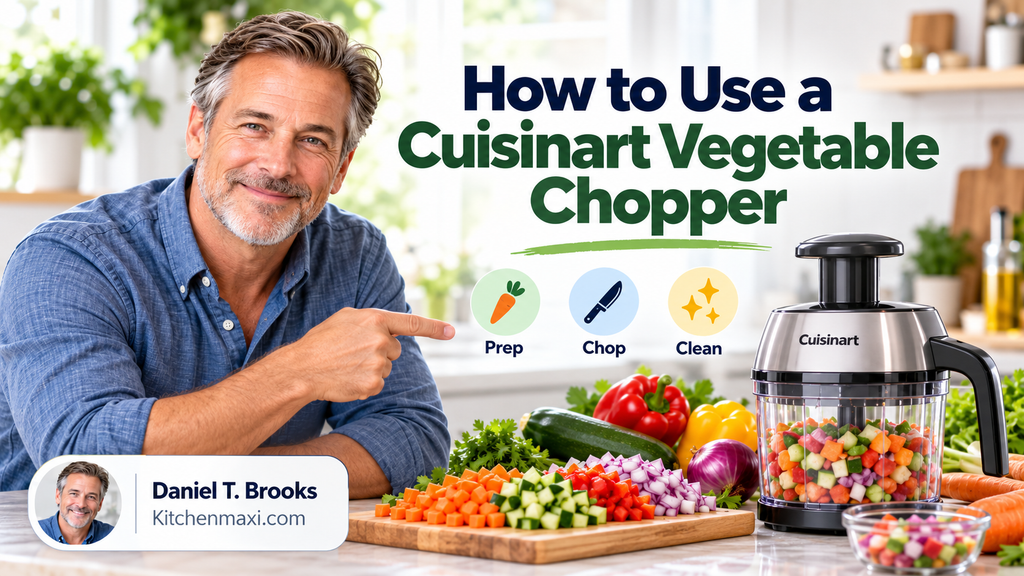 How to Use a Cuisinart Vegetable Chopper