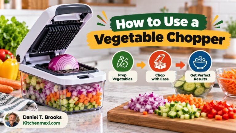 How to Use a Vegetable Chopper: Steps, Types, and Brand Tips