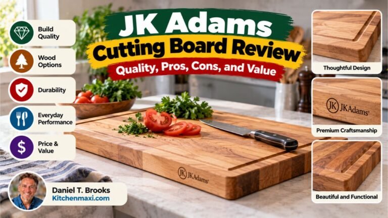 JK Adams Cutting Board Review: Quality, Pros, Cons, and Value