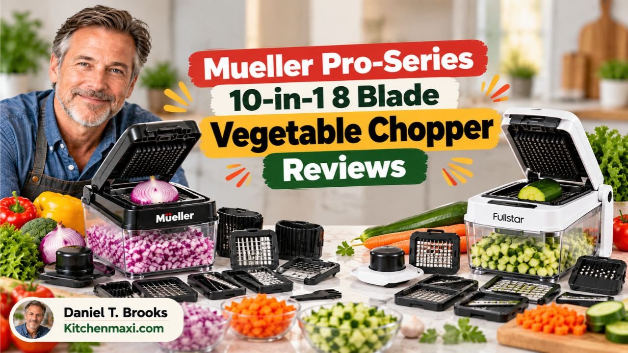 Mueller Pro-Series 10-in-1 8 Blade Vegetable Chopper Reviews