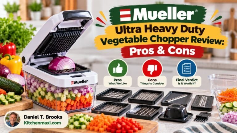Mueller Ultra Heavy Duty Vegetable Chopper Review: Pros & Cons