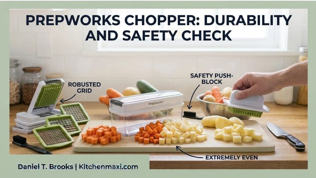 Prepworks Vegetable Chopper Durability and Safety