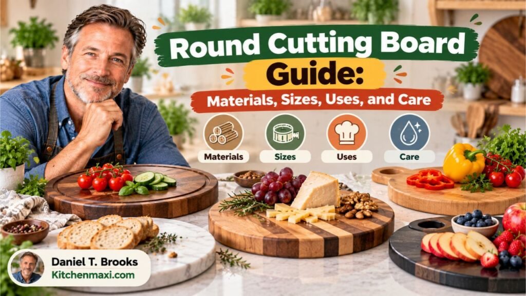 Round Cutting Board Guide: Materials, Sizes, Uses, and Care