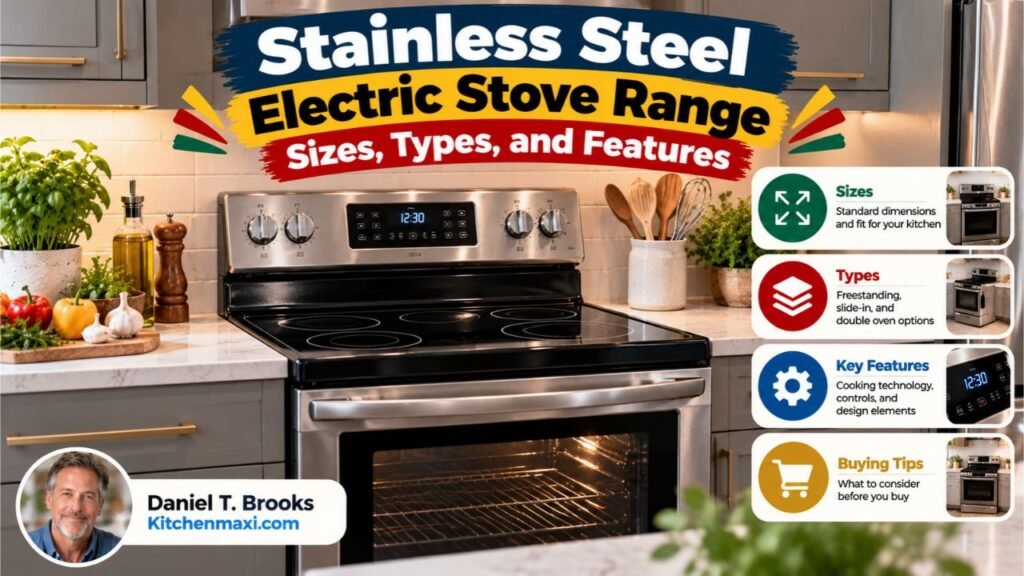 Stainless Steel Electric Stove Range: Sizes, Types, and Features
