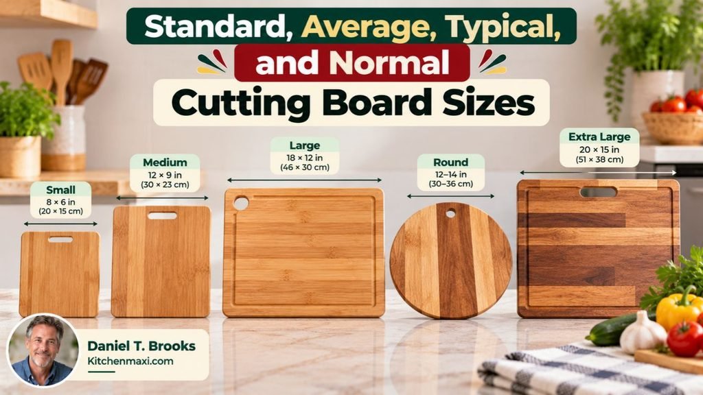 Standard, Average, Typical, and Normal Cutting Board Sizes