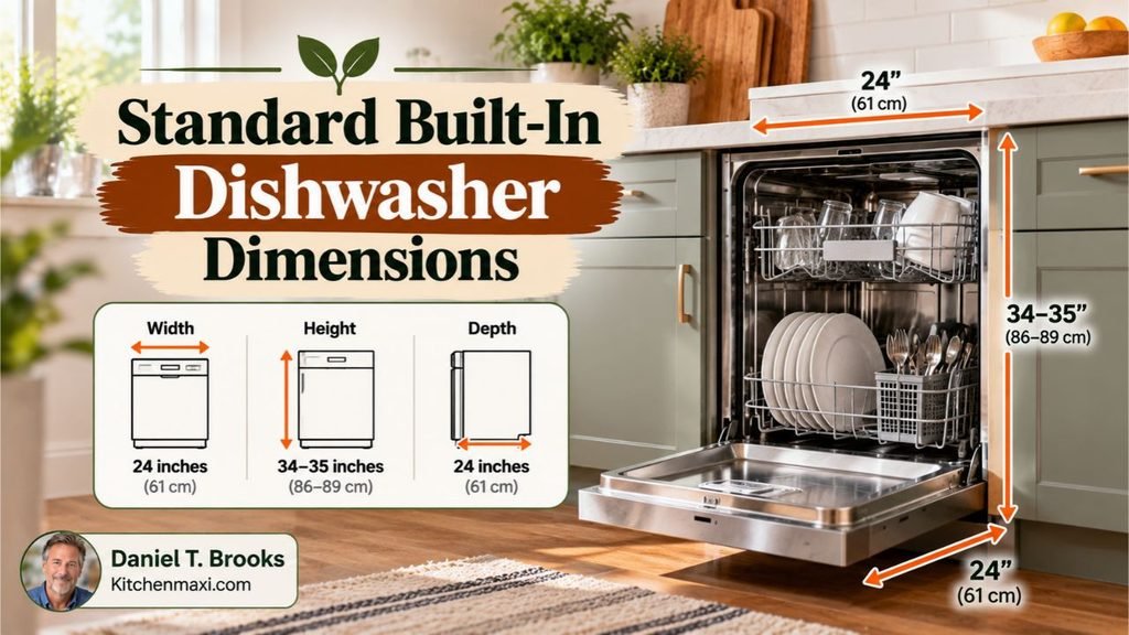 Standard Built-In Dishwasher Dimensions