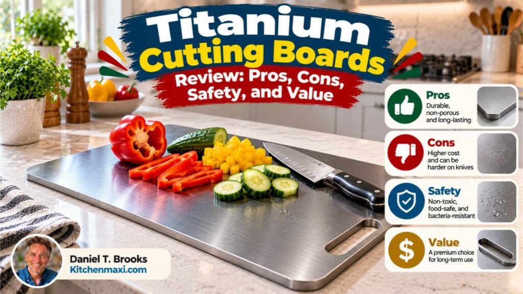 Titanium Cutting Boards Review: Pros, Cons, Safety, and Value