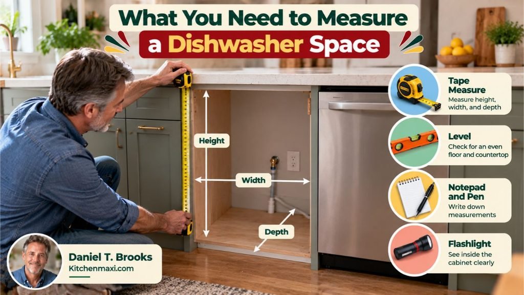What You Need to Measure a Dishwasher Space